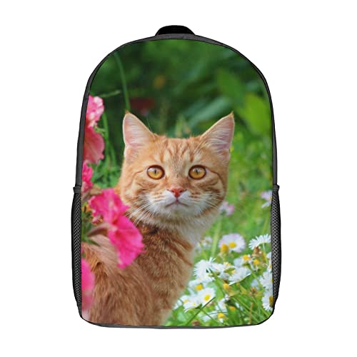 FEIGENBAOMU Borsa da scuola unisex Borsa da scuola Cat Fashion Borsa...
