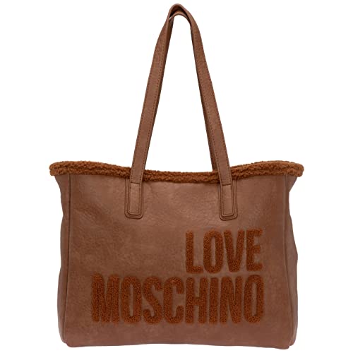 Love Moschino shopping bag donna marrone