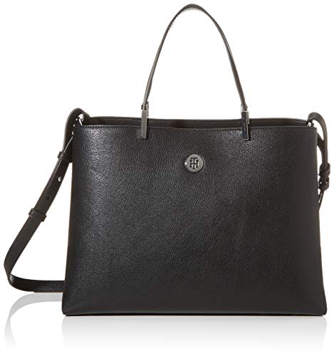 Tommy Hilfiger TH Core Satchel, Borse Donna, Nero (Black), 15 x 40 x...