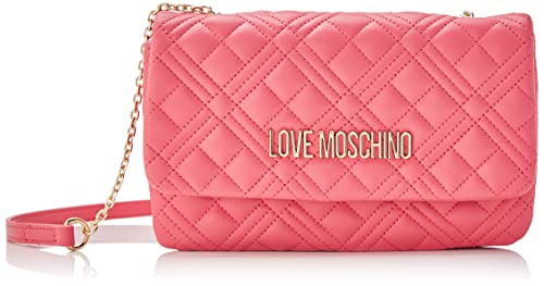 Love Moschino Borsa Soft Pu Fuxia, BORSA A SPALLA Donna, Fucsia,...