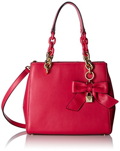 Michael Kors Cynthia - Borse a secchiello Donna, Rosa (Ultra Pink),...