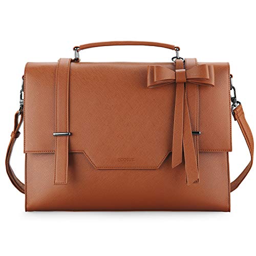 ECOSUSI Borsa Porta PC per 15,6 Pollici Donna Borsa a Tracolla Grande...