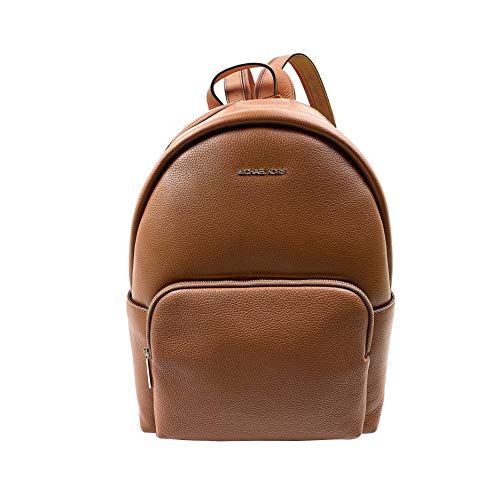 Michael Kors Women's 35T0GERB5L Erin Small Convertible Leather Backpack, Luggage Brown (Luggage Brown)