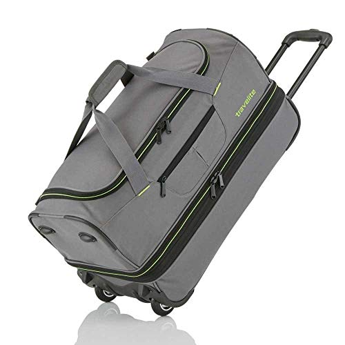 Travelite Borsone da viaggio «Basics» 70 cm grigio/verde, 70 cm, 98...