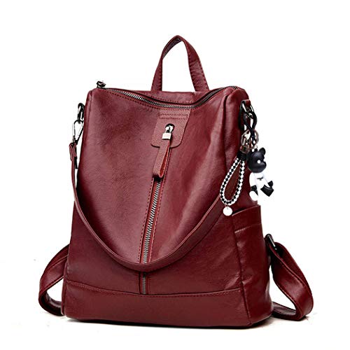 DEERWORD Donna Borse a Zaino Borsa a Zainetto Elegante Tracolla Zaini...