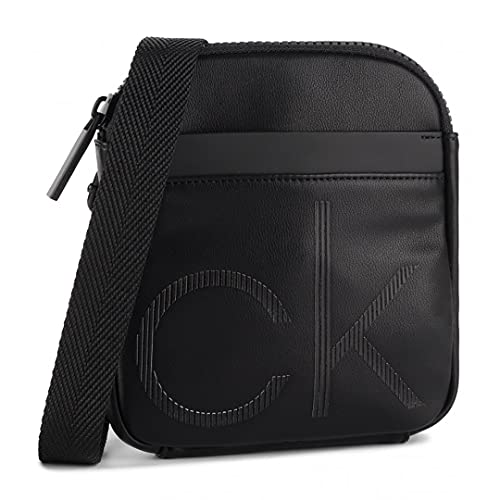 Calvin Klein Borsello Tracolla Uomo Ck Up Mini Reporter Nero