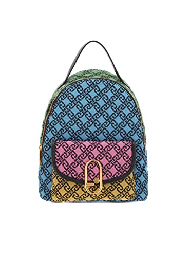 Zaino Liu-Jo backpack leale in tessuto/ecopelle trapuntato multicolore...