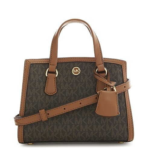 Michael Kors Chantal XS Handbag, Borsa Donna, BRN/Acorn