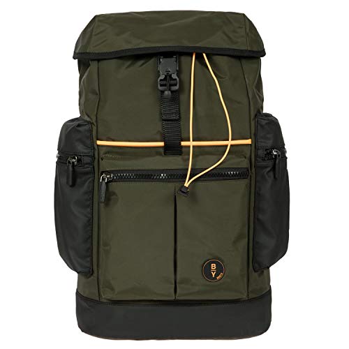 Zaino explorer piccolo B Y, Taglia Unica,Oliva