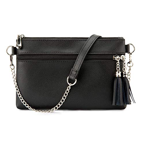 ECOSUSI Borsa a Tracolla per Cellulare Donna Piccola Borsetta Borsa...