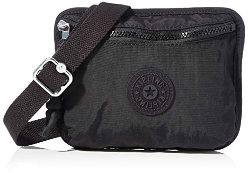 Kipling Neal Mini, Crossbody Unisex-Adulto, Nero Noir, 2x18.5x14 cm