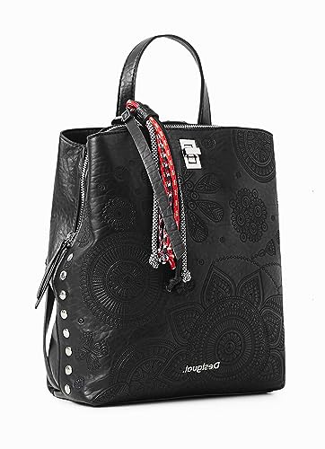 Desigual Back_Deja Vu Sumy - Mini zaino da donna, taglia unica (nero),...