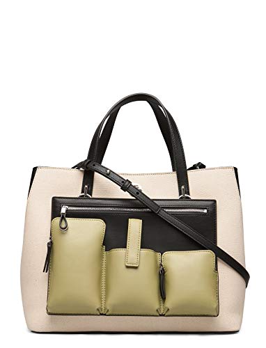 Tommy Hilfiger Charming Tommy Work Bag Cnvs, Borse Donna, Beige (Stone...
