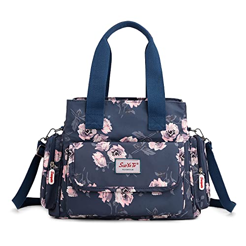 DIRRONA Colorato Borsa Donna Stampa di Moda Multitasche Borsa Tracolla...