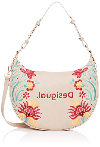 Desigual Adaggio Siberia Shoulder Bag Crudo