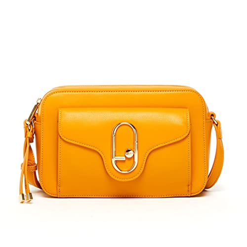 TRACOLLA C/TASCA MAXI LOGO CHITRA LIU JO MIN. YELLOW 51046, T.U.