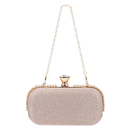 EVEOUT Pochette e Clutch Borsa da sera con strass per Donna Elegante...