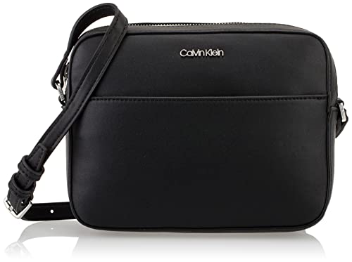 Calvin Klein Must Camera Bag W/Slip Pkt, Donna, CK Black, One Size
