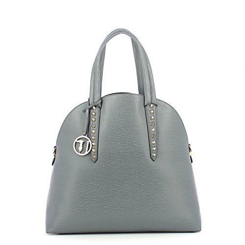 Trussardi Jeans Aspen Ecosaffiano Handtasche grey_grey x