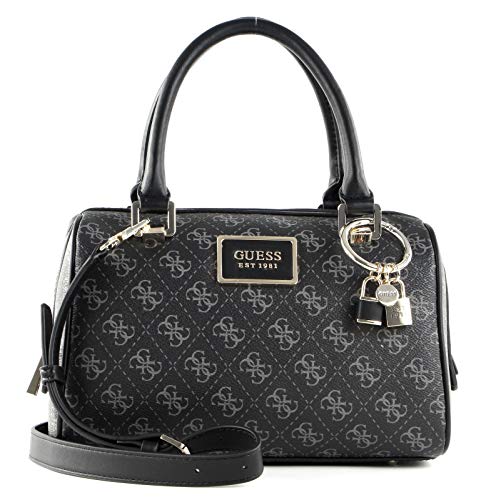 Guess Tyren Box Satchel Coal