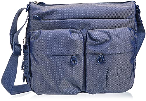 Mandarina Duck MD 20 Borsa a Tracolla Donna, Blu (Jeans), 32x28x10 (L...