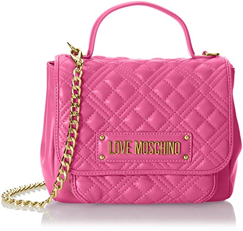 Love Moschino JC4010PP1GLA0, Borsa a Mano, Donna, Rosa, Taglia unica