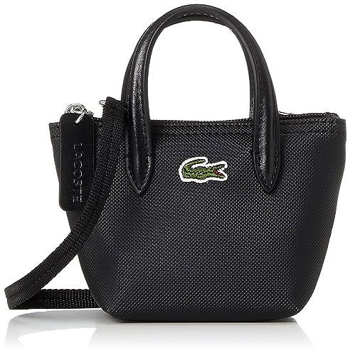 Lacoste L.12.12 Concept, Other piccola pelliccia goods Donna, Nero,...