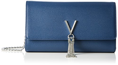 Valentino by Mario Divina - Pochette da giorno Donna, Blu, 4.5x12x27...