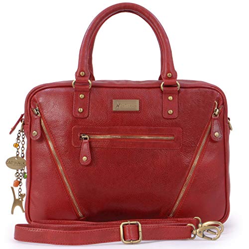 Catwalk Collection Handbags - Vera Pelle - Borse a Valigetta/Tracolla...