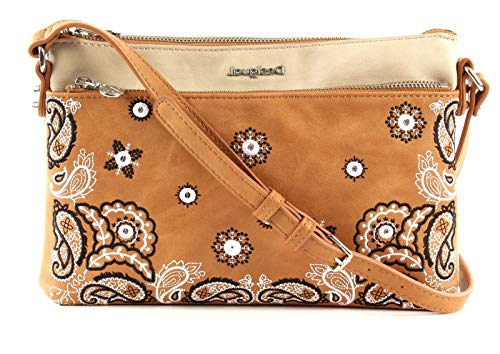 Desigual Bandana Explosive Durban Across Body Bag Marron