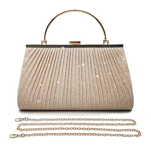 Pahajim Pochette Donna Elegante Glitter Clutch Donna Cerimonia...