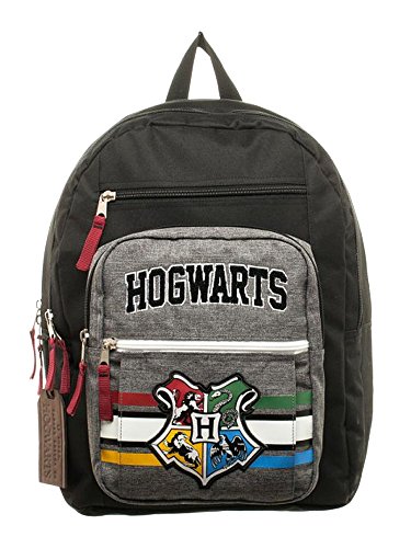 Con licenza ufficiale Harry Potter Hogwarts emblema grigio e nero...