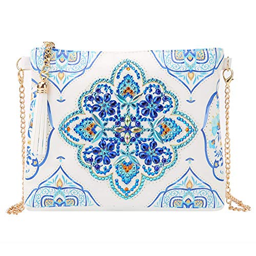 Pochette Donna Tracolla Portafoglio DIY Diamond Painting Pochette...
