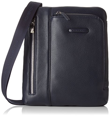 Piquadro Modus, Borsa Messenger Unisex Adulto, Blu, Taglia Unica