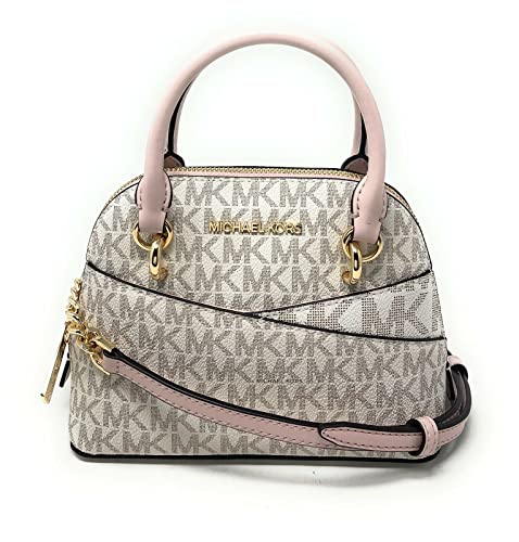 Michael Kors Jet Set Travel XS Dome Satchel Crossbody Signature Powder...
