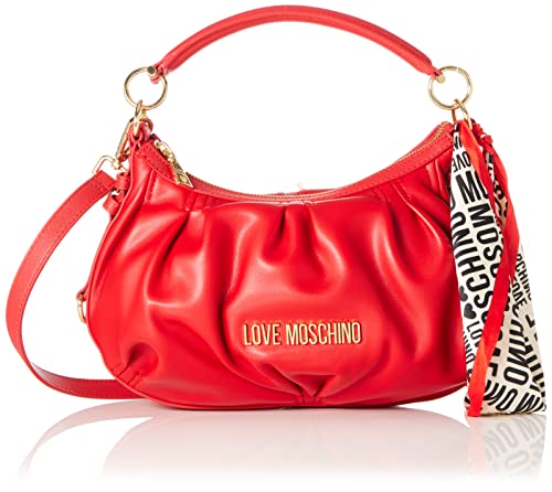 Love Moschino JC4041PP1GLE1, Borsa a Spalla, Donna, Rosso, Taglia...