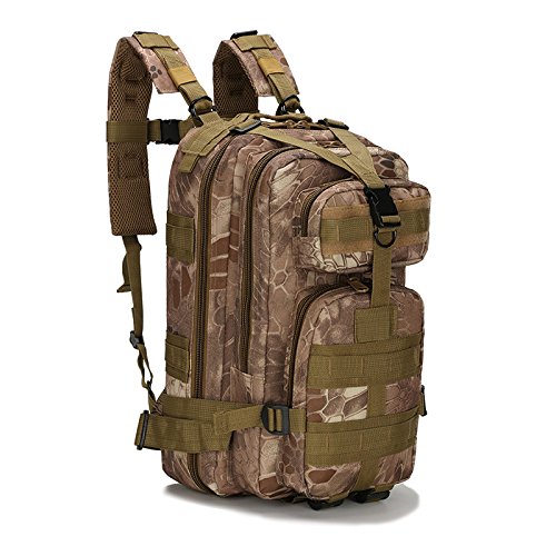 Egurs Zaino tattico 3P Outdoor Military Molle Zaino 25L Borsa da...