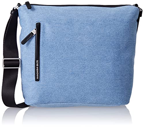 Mandarina Duck Hunter Denim, Borsa a Spalla Donna, Blu (Jeans),...