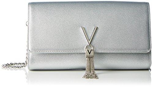 Valentino by Mario Divina - Pochette da giorno Donna, Argento,...