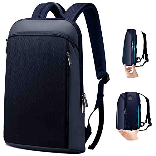 Zaino PC Portatili Uomo Donna Sottile ed Espandibile Zaino da Viaggio...