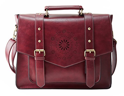 ECOSUSI Borsa Porta PC per 15,6 Pollici Borsa Donna Tracolla Grande...