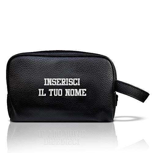 Timeshop Lab Pochette grande da donna e per uomo borsello in eco pelle...