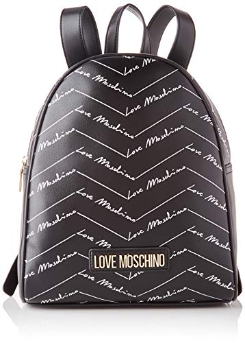 Love Moschino JC4245PP0BKH0, Zaino Donna, Nero, Normale