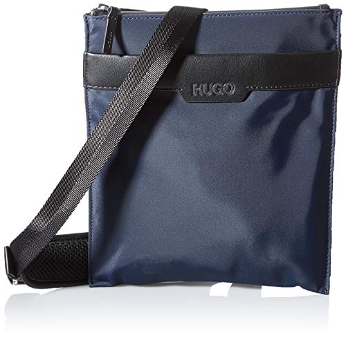 HUGO Luxown_S z env, Borsa da Cross-Body Uomo, Navy410, Taglia Unica