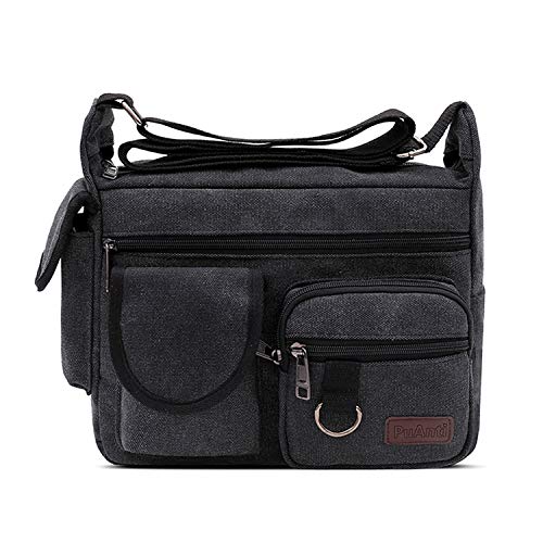 FANDARE Unisex Borsa a tracolla Borse a spalla da Uomo Borsa di Tela...