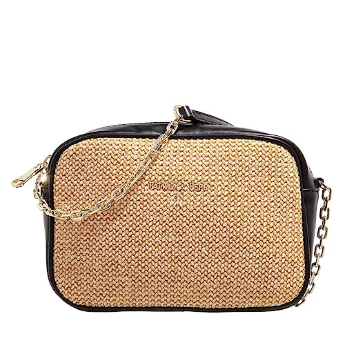PATRIZIA PEPE Borsa a Tracolla Borsa Tracolla Nero Donna 19x13x6 cm