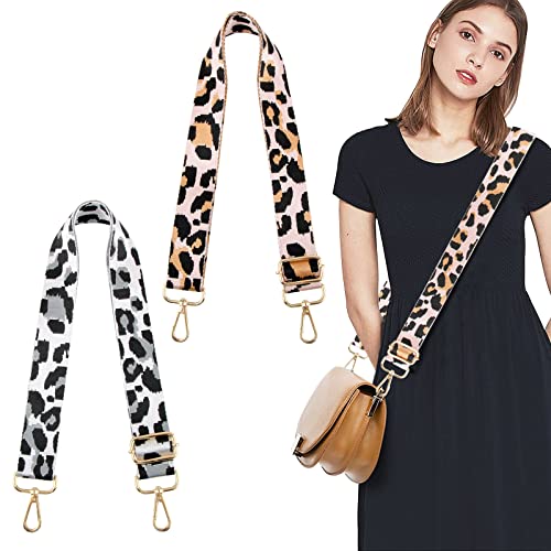 BETESSIN 2pz Cinghia per Borsa a Tracolla Larga Donna 3,8cm Regolabile...