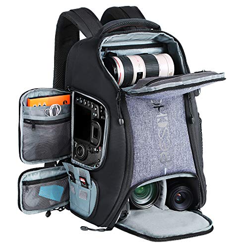 Beschoi Multifunzionale Zaino per Fotocamera Grande Zaino Fotografico...