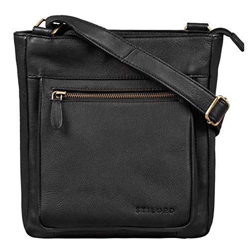 STILORD 'Kaja' Borsa Cuoio Donna Vintage Piccola Borsa a Tracolla...