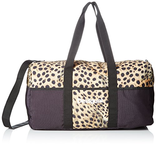Desigual BOLS_Life Bag W, Borse a Tracolla Donna, Nero (2000 Negro),...